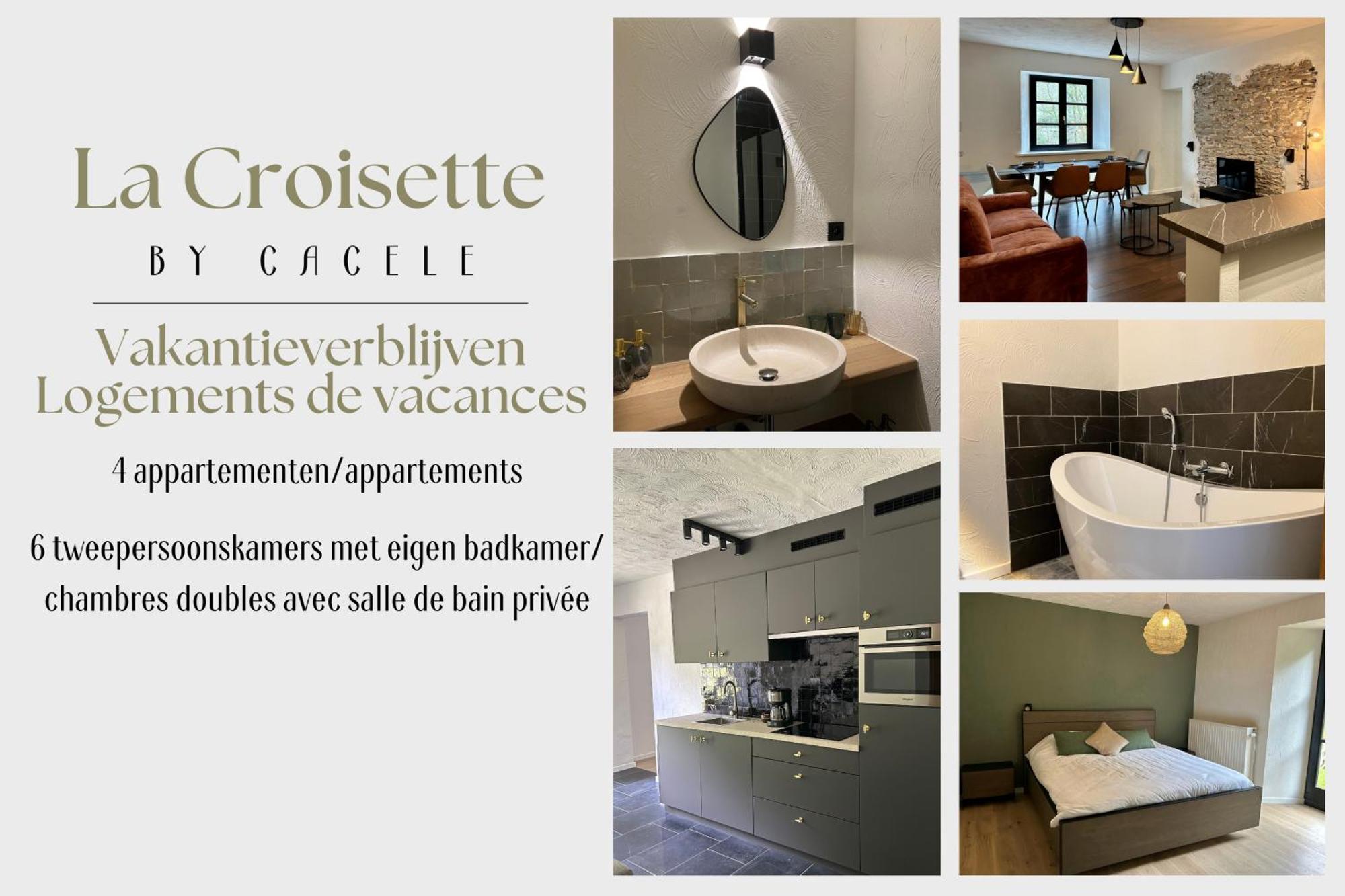 Cacele - La Croisette 5 Appartementen En 6 Tweepersoonskamers Vresse-sur-Semois Exteriér fotografie